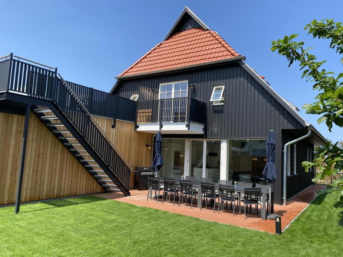 Fh Magnolia Fuer 12 Pers. Mit Terrasse + Dachterasse Villa Борн Екстериор снимка