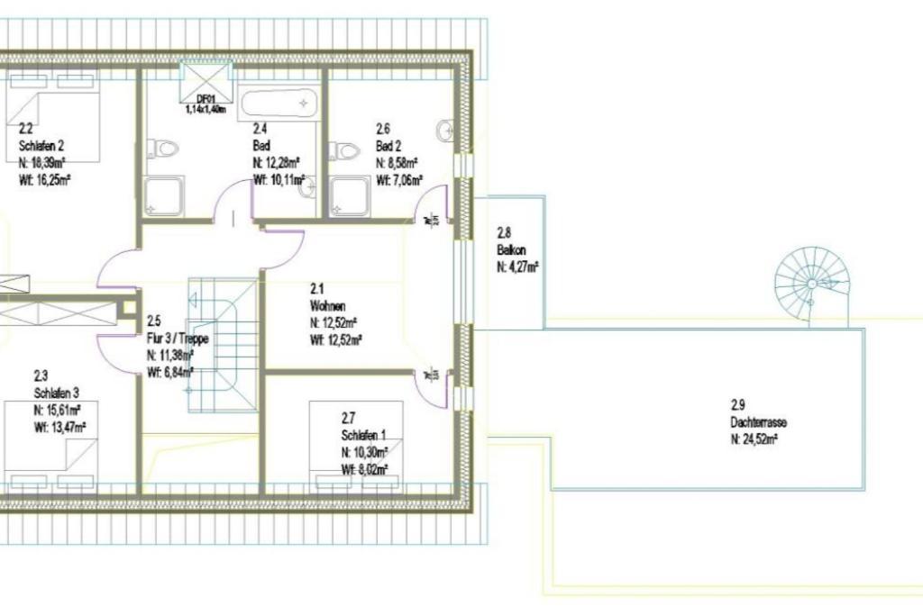 Fh Magnolia Fuer 12 Pers. Mit Terrasse + Dachterasse Villa Борн Екстериор снимка