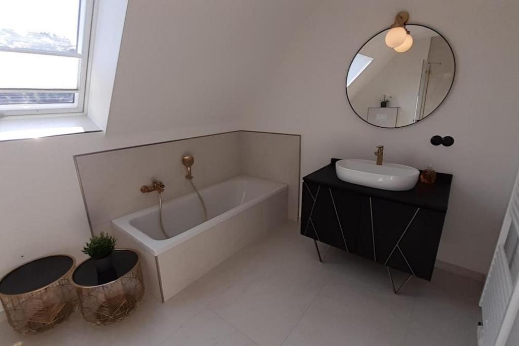 Fh Magnolia Fuer 12 Pers. Mit Terrasse + Dachterasse Villa Борн Екстериор снимка